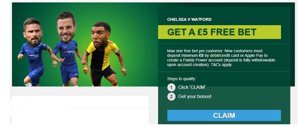 Paddy Power Specials Today